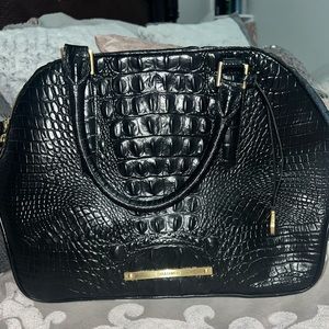 Brahmin Hudson Satchel Black Melbourne